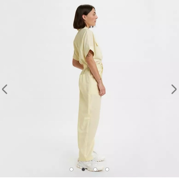 Levi’s - lemon yellow romper jumpsuit, new, xl - Picture 12 of 16